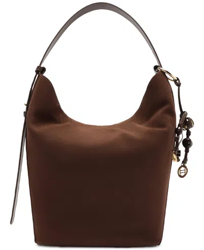 Arezzo Simone Small Suede Hobo Bag