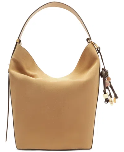 Arezzo Simone Small Suede Hobo Bag