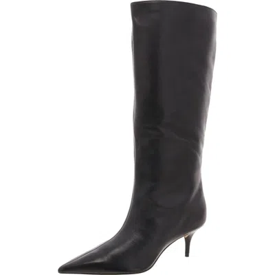Arezzo Skye Womens Zipper Knee-high Boots In Black