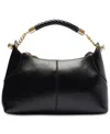 Arezzo Sloane Small Leather Crossbody In Black