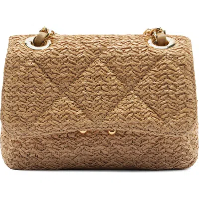 Arezzo Small Cali Woven Crossbody Bag