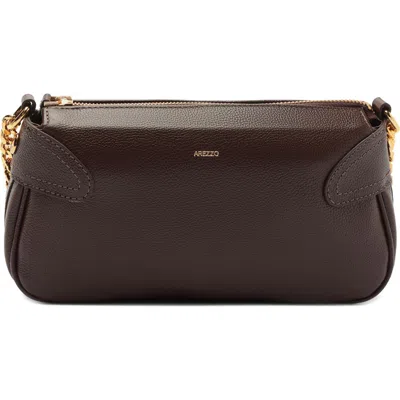 Arezzo Small Elena Leather Crossbody Bag