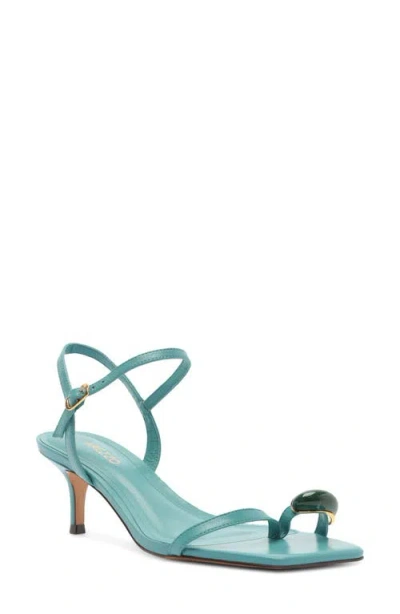Arezzo Sofia Ankle Strap Sandal In Blue