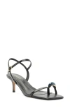 Arezzo Sofia Ankle Strap Sandal In Animal Print