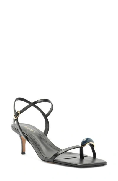 Arezzo Sofia Ankle Strap Sandal In Animal Print