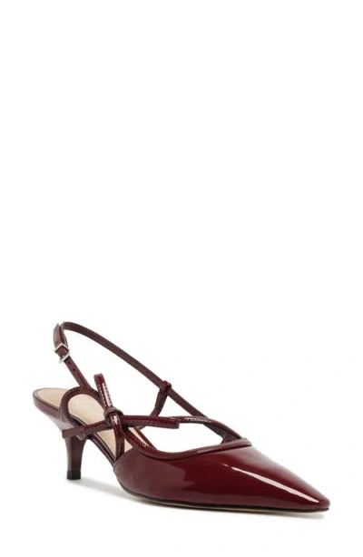 AREZZO AREZZO TESSA POINTED TOE SLINGBACK PUMP