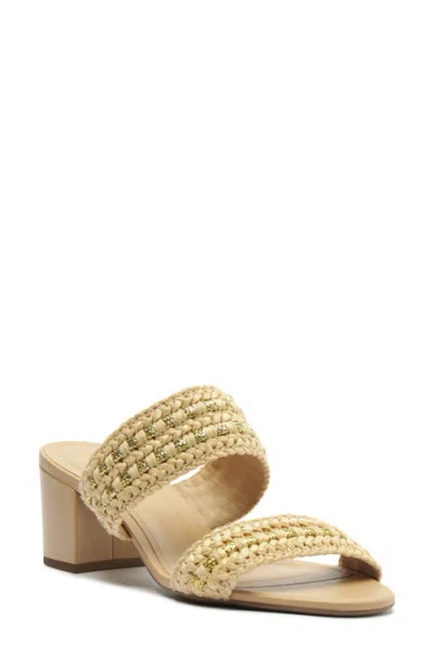 Arezzo Vera Block Heel Sandal