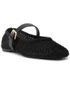 Arezzo Abby Ballet Flat In Black