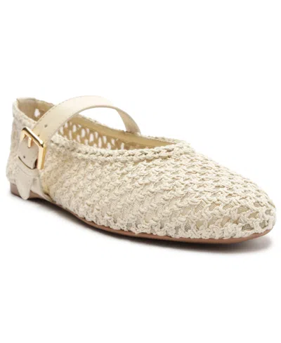 Arezzo Women's Abby Woven Ballet Flats In Panacota