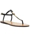 Arezzo Bristol T-strap Sandal In Black