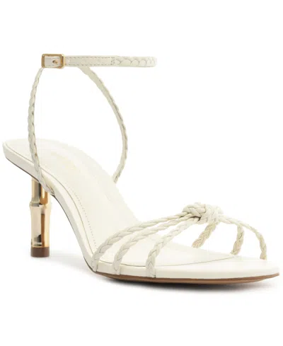 Arezzo Women's Brylee Mid Stiletto Sandals In White