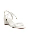 Arezzo Camila Ankle Strap Sandal In White
