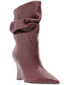 Arezzo Cara Wedge Bootie In Brown