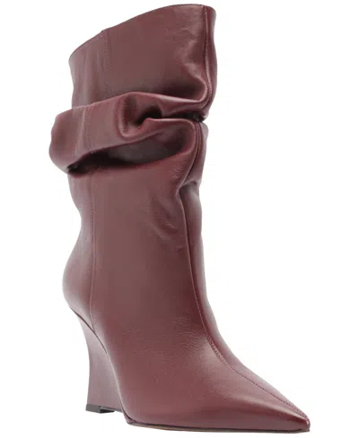 AREZZO WOMEN'S CARA WEDGE BOOTIES