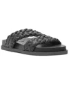 Arezzo Women's Celine Slip-on Flatform Sandals In Black