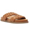 Arezzo Women's Celine Slip-on Flatform Sandals In Jungle Nut