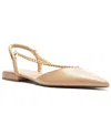Arezzo Women's Charli Elastic Closure Ballet Flats In Light Ivory