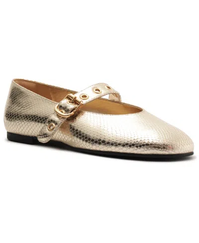 Arezzo Women's Eden Ballet Flats In Platino