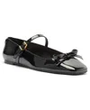 Arezzo Emerson Ballet Flat In Black