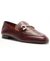 Arezzo Womens Embellished Loafers In Fresh Ruby