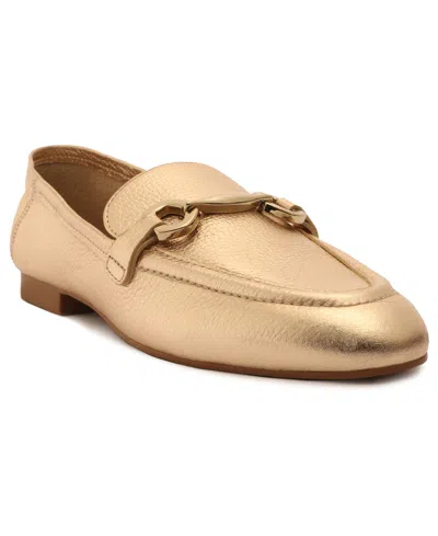 Arezzo Women's Emma Slip On Loafers In Gold