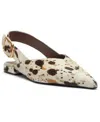 Arezzo Women's Fallon Pointed Toe Ballet Flats