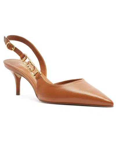 Arezzo Women's Faye Mid Stiletto Pumps In Curcuma