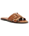 Arezzo Hanna Slide Sandal In Turmeric