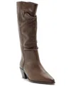 Arezzo Harlowe Tall Boot In Brown