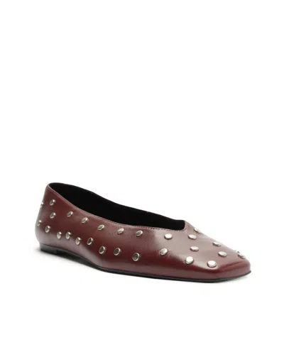 Arezzo Women's Hayden Ballet Flats In Red