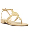 Arezzo Hayley Ankle Strap Sandal In Natural