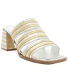 Arezzo Women's Heidi Mid Block Sandals In Silver,multi