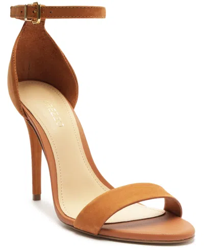 Arezzo Women's Isabelli High Stiletto Sandals In Brown Hazelnut