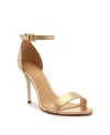 Arezzo Women's Isabelli High Stiletto Sandals In Gold Metallic