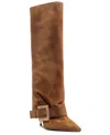 Arezzo Kenny Knee High Boot In Brown