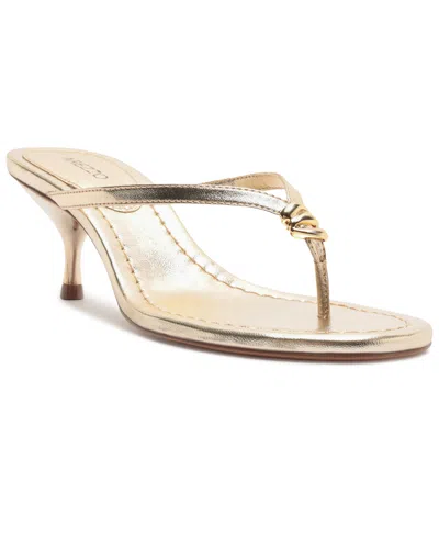 Arezzo Women's Lia Slip-on Low Stiletto Sandals In Multi