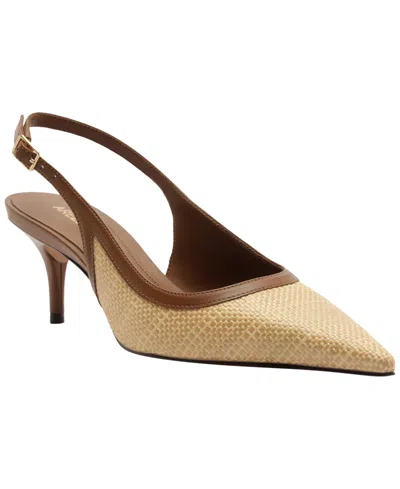 Arezzo Women's Liza Low Stiletto Heel Pumps In Brown