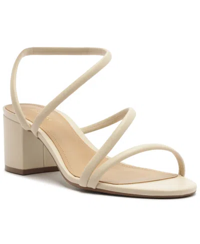 Arezzo Women's Mikayla Round Toe Mid Block Sandals In Multi