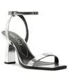 Arezzo Women's Nadia Mid Stiletto Sandals In Silver