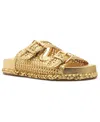 Arezzo Women's Parris Flatform Sandals In Gold