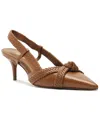 Arezzo Women's Raven Low Stiletto Pumps In Rich Caramel