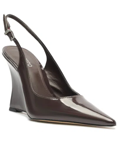 AREZZO WOMEN'S ROWEN SLINGBACK WEDGE PUMPS