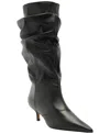 Arezzo Skyler Pointed Toe Boot In Black