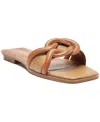 Arezzo Womens Embellished Slide Sandals In Roast Caramel