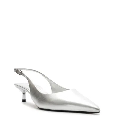Arezzo Women's Sutton Low Stiletto Pump In Silver