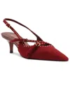 Arezzo Tiana Slingback Pump In Red