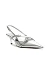 Arezzo Women's Tiffany Mid Stiletto Pumps In Silver
