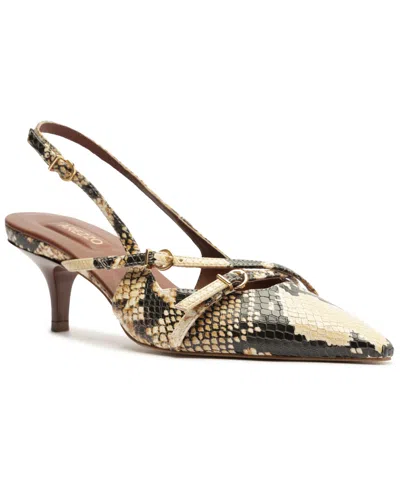Arezzo Women's Tiffany Mid Stiletto Pumps In Snake