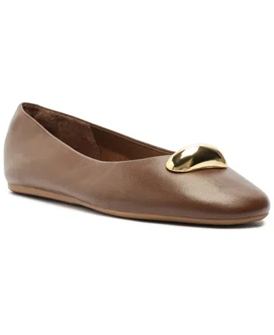 Arezzo Women's Victoria Ballet Flats In Brown