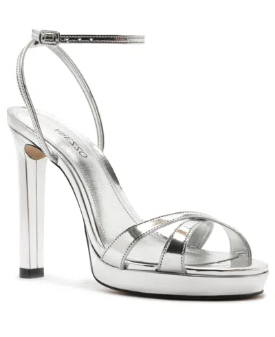Arezzo Women's Vienna High Stiletto Sandals In Silver